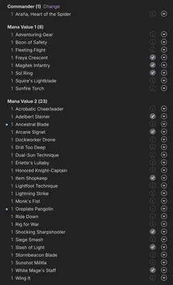 Custom Budget Boros Modified EDH Deck Feat Arana And Sephiroth (White Red) - Image 5