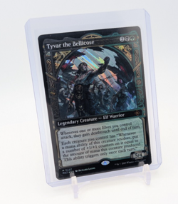 MTG - Tyvar The Bellicose - HALO FOIL Mythic #227 - MOM: The Aftermath NM - Image 1