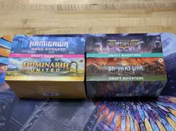 MTG Draft Booster Box Bounty! 4 Sealed Draft Boxes: NEO-SNC-DMU-BRO! - Image 2