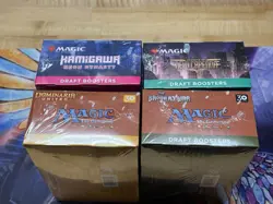 MTG Draft Booster Box Bounty! 4 Sealed Draft Boxes: NEO-SNC-DMU-BRO! - Image 3