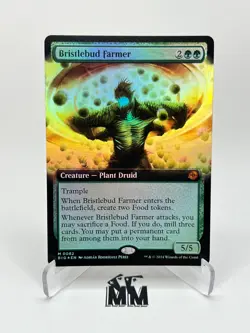 MTG TCG - Outlaws of Thunder Junction - 82 Bristlebud Farmer Extended Art - FOIL - Image 1