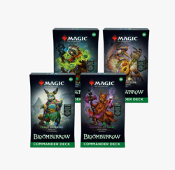 MTG Magic The Gathering Bloomburrow Set of 4 Commander Decks BRAND NEW! - Image 1