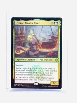 Magic The Gathering, Gyome, Master Chef. Commander 2021, Foil MT/NM - Image 1