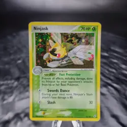 Ninjask Holo Rare Pokemon Card EX Deoxys 13/107 2005 Nintendo TCG LP ✨ - Image 1