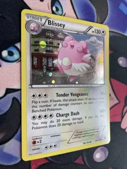 Pokemon TCG Blissey Phantom Forces 81/119 Holo Holo Rare NM - Image 2