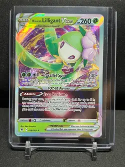 Hisuian Lilligant VSTAR 018/189 Ultra Rare Pokemon 2022 Astral Radiance NM - Image 1
