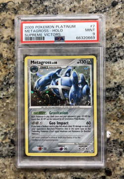 Pokemon Metagross Holo Rare Supreme Victors 7/147 PSA 9 - Pop 24! - Image 3