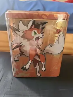 Pokemon TCG Fighting Stacking Tin - 3 Booster Packs & Coin 2022 Factory Sealed - Image 1