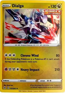 Dialga - 112/203 (Cosmos Holo) NM, English Pokemon Pokemon Promo US Seller - Image 1