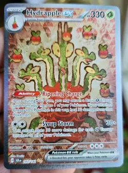 Hydrapple ex 167/142 Stellar Crown IR Illustration Rare Holo Pokemon TCG Em SCA - Image 1