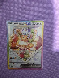 Pokemon TCG Eevee Ex Promo SVP174 Prismatic Evolutions SPC illustration Mint - Image 1