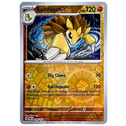 Sandslash 098/167 S&V Twilight Masquerade Pokemon TCG (REVERSE HOLO, NM) - Image 1