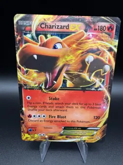 Charizard EX 11/106 Ultra Rare Pokemon XY Flashfire 2014 - Image 1