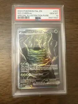 PSA 10 Pokemon TCG Wo-Chien EX Scarlet & Violet Paldea Evolved 257/193 - Image 1