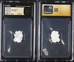 CGC Pristine Pokemon Center Assort Seals Line Art Totodile - Image 1