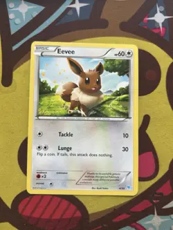 Pokemon Eevee 4/30 - XY Trainer Kit - Non Holo - Excellent - Image 1