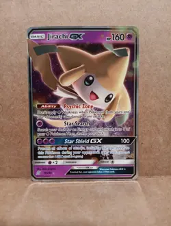 Pokemon TCG Jirachi GX 79/236 Sun & Moon Unified Minds Ultra Rare Holo NM - Image 1