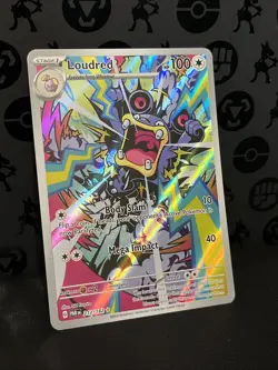 Loudred 212/182 Sv04: Paradox Rift Holo Pokemon TCG NM Condition - Image 2