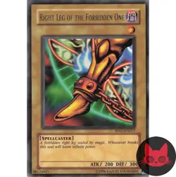 Yugioh Right Leg of the Forbidden One RP01-EN017 Rare NM - Image 1