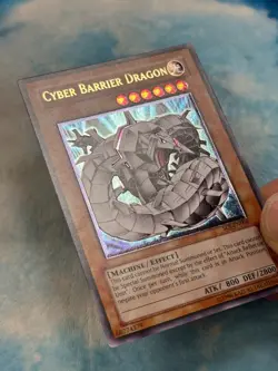 YUGIOH CYBER BARRIER DRAGON ULTIMATE RARE NEAR MINT SOI-EN006 - Image 3