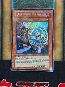 Yugioh Djinn Disserere Of Rituals ABPF-EN087 Secret Rare LP - Image 1