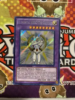 Elemental HERO The Shining PRC1-ENV01 - Secret Rare - Limited NM Yugioh - Image 1