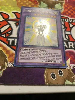 Elemental HERO The Shining PRC1-ENV01 - Secret Rare - Limited NM Yugioh - Image 3