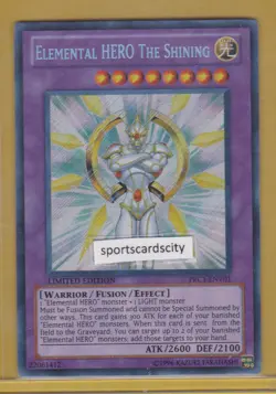 ELEMENTAL HERO THE SHINING - (PRC1-ENV01) - Secret - Limited - Yu-Gi-Oh Premium - Image 1