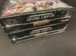 2 Yugioh Alliance Insight 1st Edition Mini Booster Box Factory Sealed 4Packs Per - Image 5
