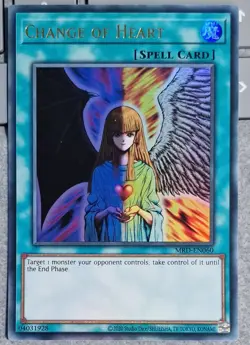 MRD-EN060 Change of Heart - Ultra Rare 25th Anniversary Edition Mint YuGiOh Car - Image 1
