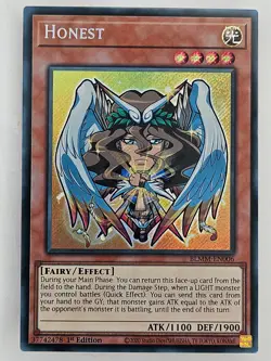 Yu Gi Oh - BLMM-EN006 Honest - Secret Rare - Image 1