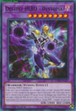 Destiny HERO - Dystopia LEHD-ENA33 X 1 Mint YUGIOH Effect Fusion Monster - Image 1