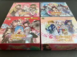 New! Goddess Story Trading Card Booster Box Lot of 4! CCG Anime Waifu Bikini #6 - Image 2