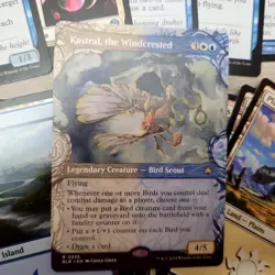 Kastral BIRDS Tribal White Blue Fly Complete COMMANDER DECK. ALL 100 Magic Cards - Image 1