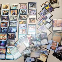 Kastral BIRDS Tribal White Blue Fly Complete COMMANDER DECK. ALL 100 Magic Cards - Image 2