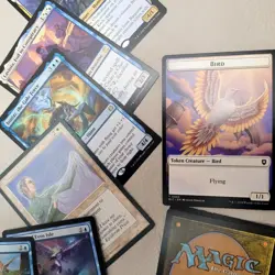 Kastral BIRDS Tribal White Blue Fly Complete COMMANDER DECK. ALL 100 Magic Cards - Image 5