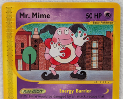 2002 Mr Mime #95a Aquapolis Regular Pokemon Card Common - Image 3