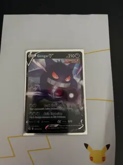Gengar V 156/264 Fusion Strike NM Full Art Ultra Rare Pokemon Card - Image 1