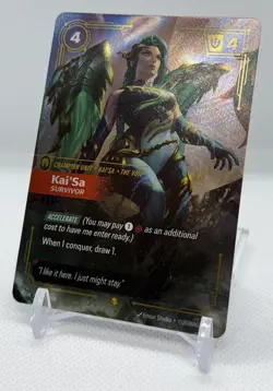 Kai'Sa Alternate Art Riftbound: League of Legends TCG card 039a/298 near mint - Image 3