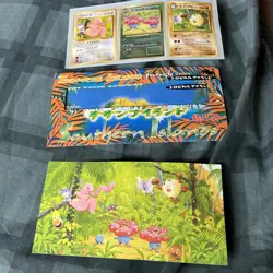 POKEMON JAPANESE SOUTHERN RAINBOW ISLAND SKY 3 CARD SET W/POSTCARD MEW! - Image 1