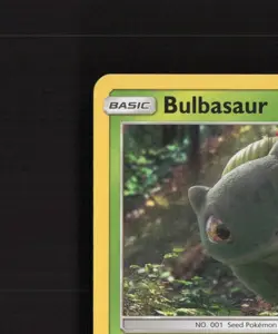 Bulbasaur SM198 Black Star Promo Holo Stamped Pokemon Card LP - Image 3