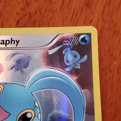 Manaphy XY113 Promo Pokemon Card TCG Full Art 2016 MP - Image 2