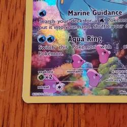 Manaphy XY113 Promo Pokemon Card TCG Full Art 2016 MP - Image 4