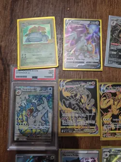 Lot Of Assorted Pokemon Cards. Full Art, PSA, VMax, And More! - Image 2