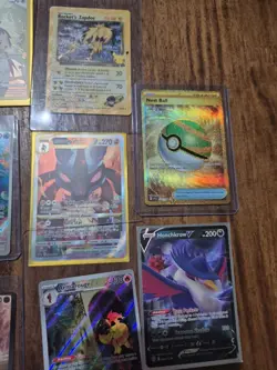 Lot Of Assorted Pokemon Cards. Full Art, PSA, VMax, And More! - Image 4