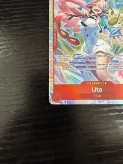 ST23-001 Uta : Super Rare English One Piece TCG Card : ST23: Starter Deck - RED - Image 4