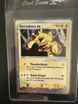 Pokemon TCG Electabuzz EX Ruby and Sapphire Holo Ultra Rare Card 97/109 LP - Image 4