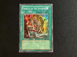 Tribute to The Doomed! MRD-057 Unlimited Super Rare Magic Yu-Gi-Oh card. NM! - Image 1