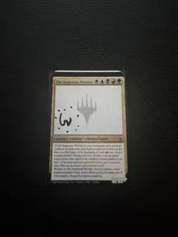 The Snapstone Weilder MTG Unknown Play Test Card Gavin Verhey Autograph - Image 1