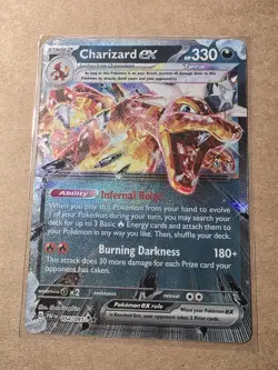 Charizard ex 196 Sv: Scarlet & Violet Black Star Promo Cards Holo - Image 1